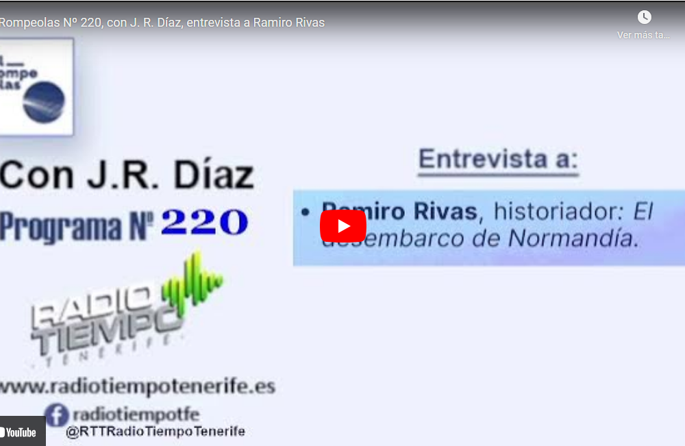 El Rompeolas nº 220 con J.R. Díaz. Entrevista a Ramiro Rivas